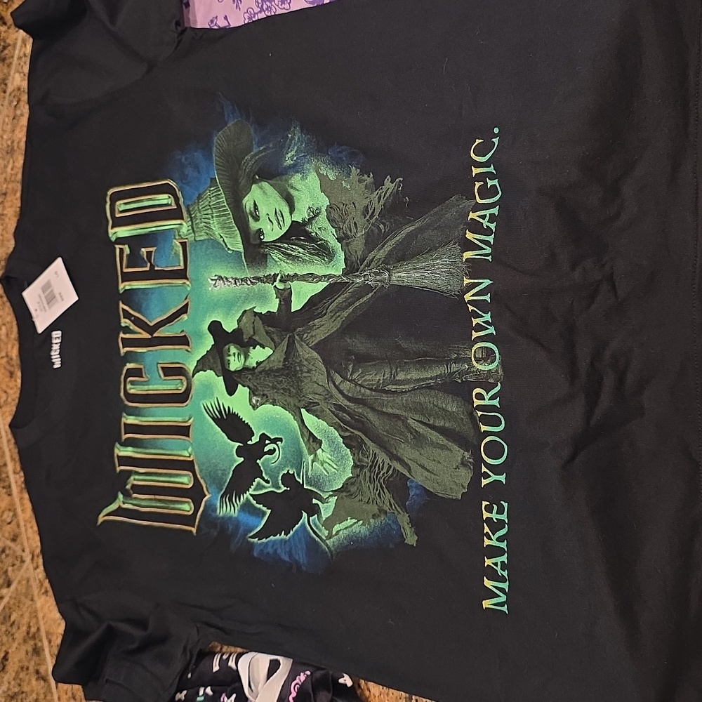 2 NWT Wicked Tee Shirt & Pajama Pant Sets - Picture 10 of 13